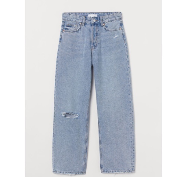 NWOT Straight High Ankle Jeans - Picture 1 of 10